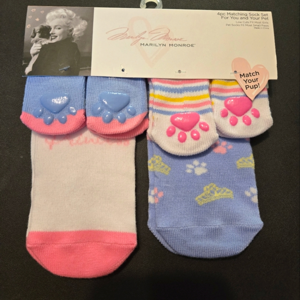 Marilyn Monroe Matching Sock Set